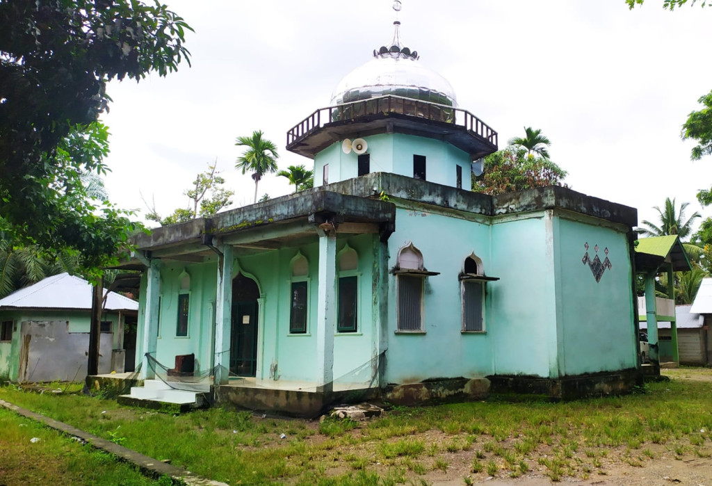 Salah Satu Mesjid Aktif Yang Pergunakan Di Gampong Ranto Panyang Di Bagun Pada Tahun 2008.
